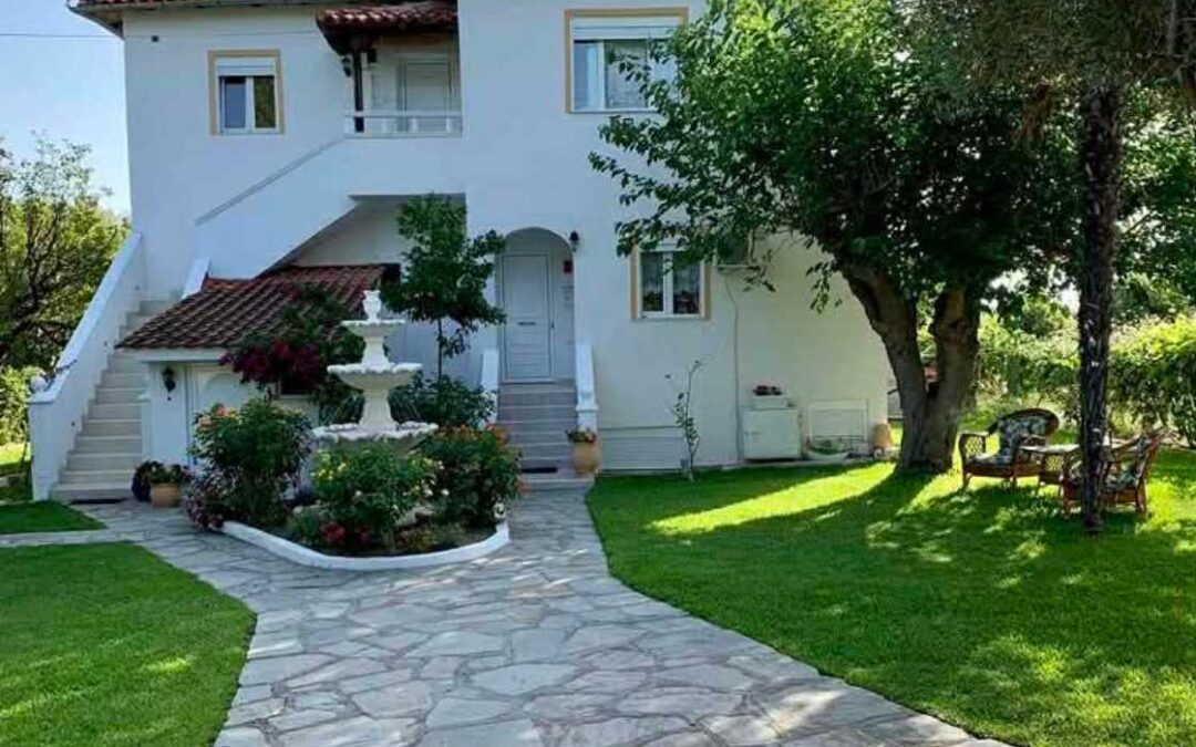 Eleni vila – čtyřlůžkový apartmán 50 m od moře