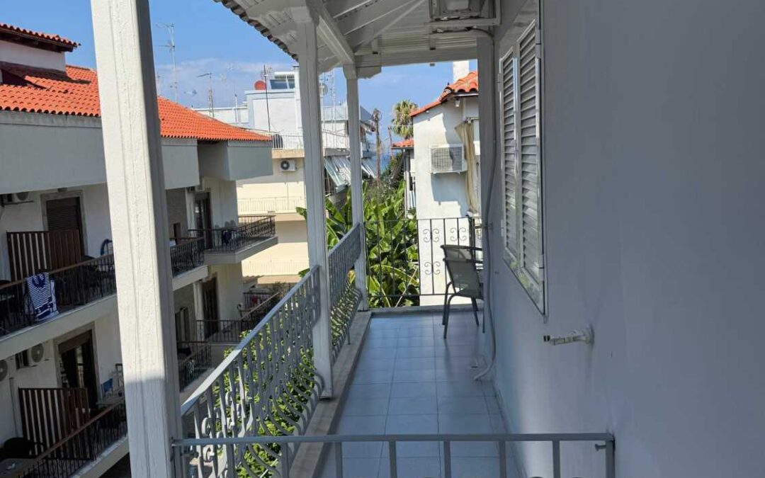 Thomai pětilůžkový apartmán – pouhých 30 m od pláže