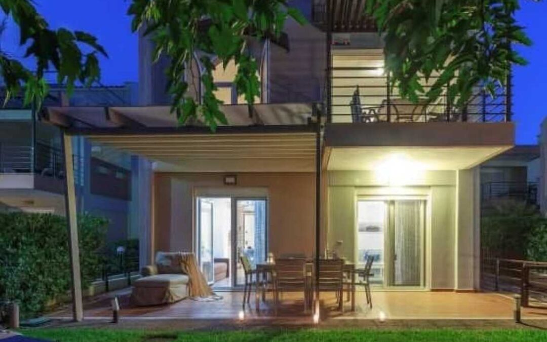 Tessera mezonet – pláž přímo před domem