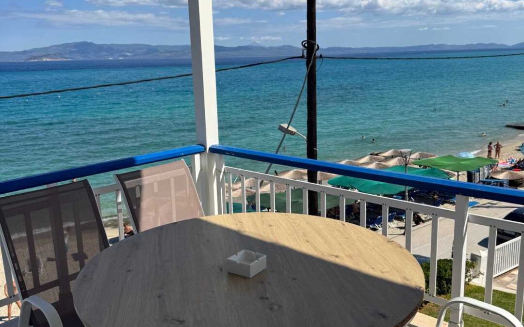 Sea view 1 a Sea view 2 studia – pouhých 5 m od moře