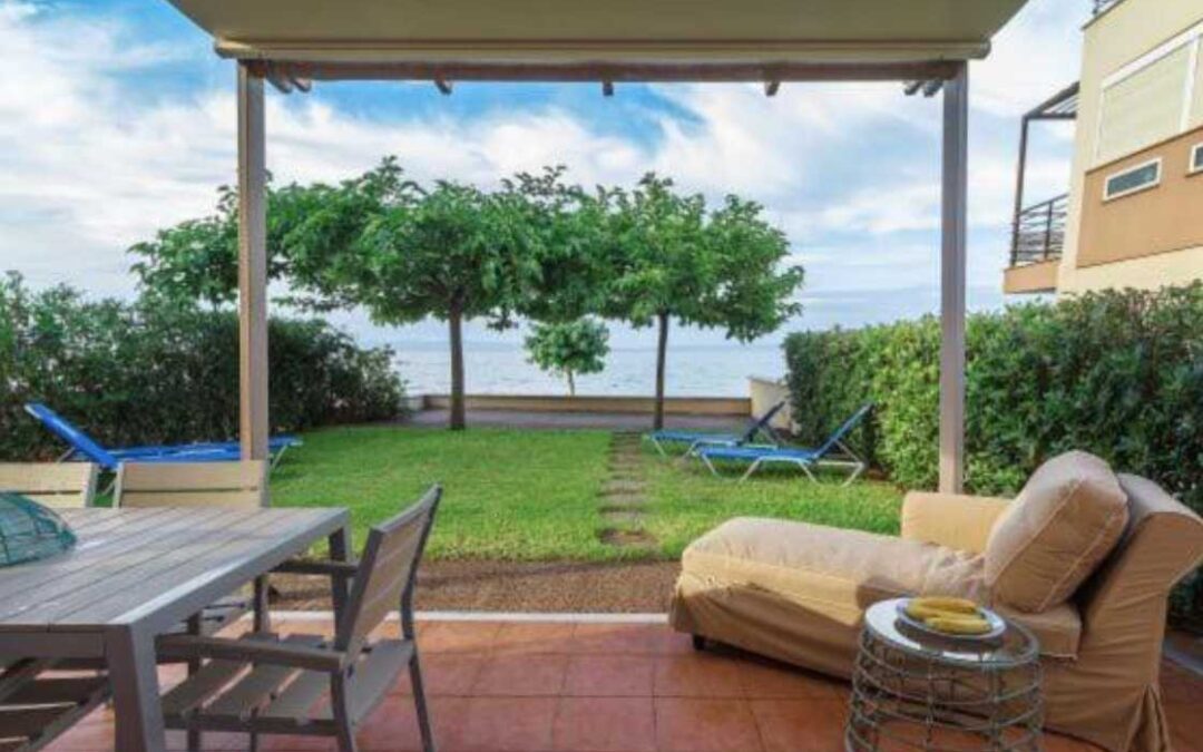 Tria šestilůžkový apartmán – pláž přímo před domem